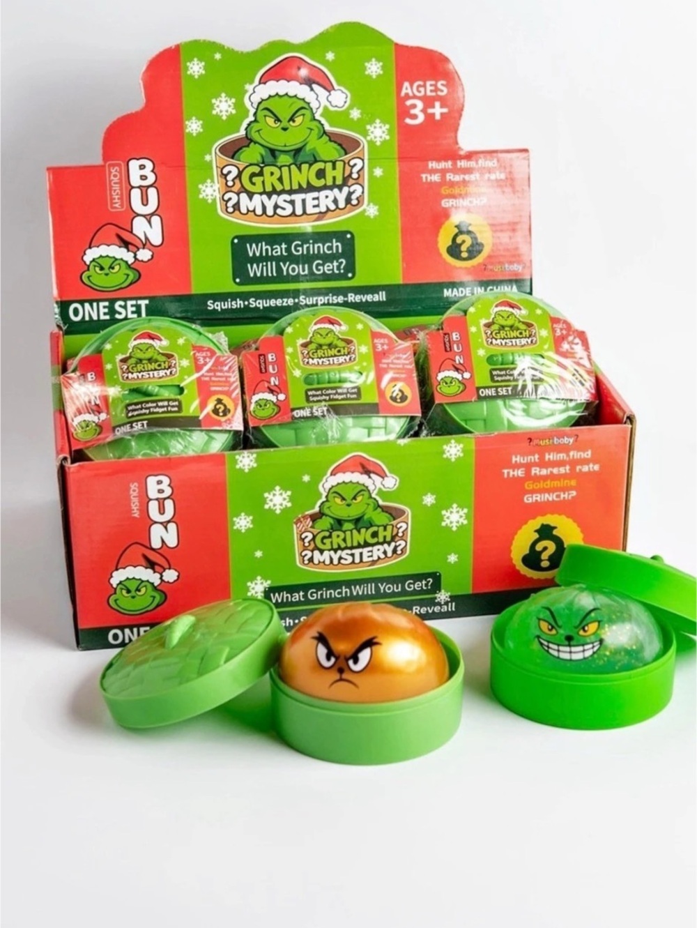 Grinch squishy
